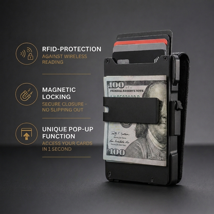 CV MagVault® Minimalist Wallet - Maximum Capacity. Minimal Footprint.