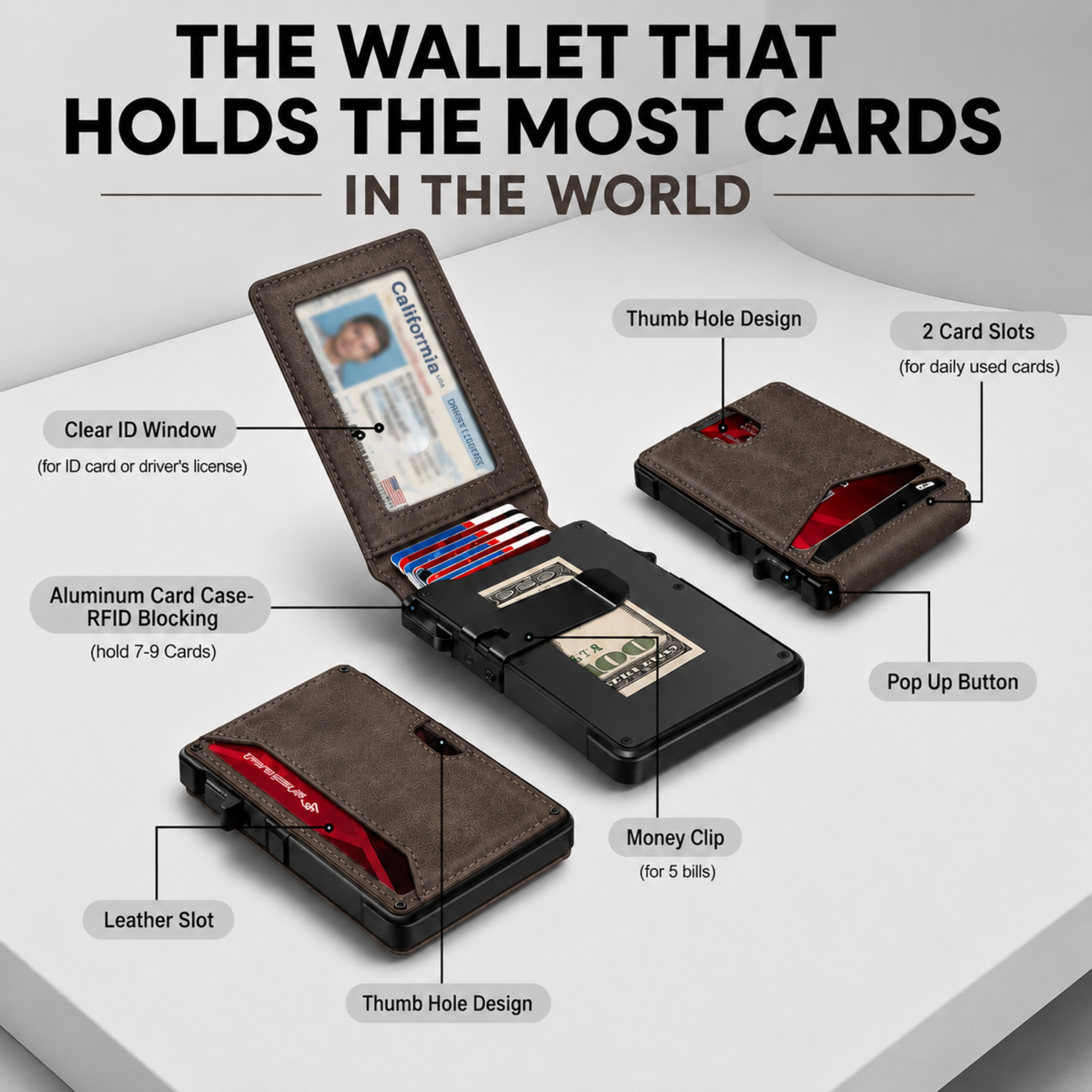 CV MagVault® Minimalist Wallet - Maximum Capacity. Minimal Footprint.