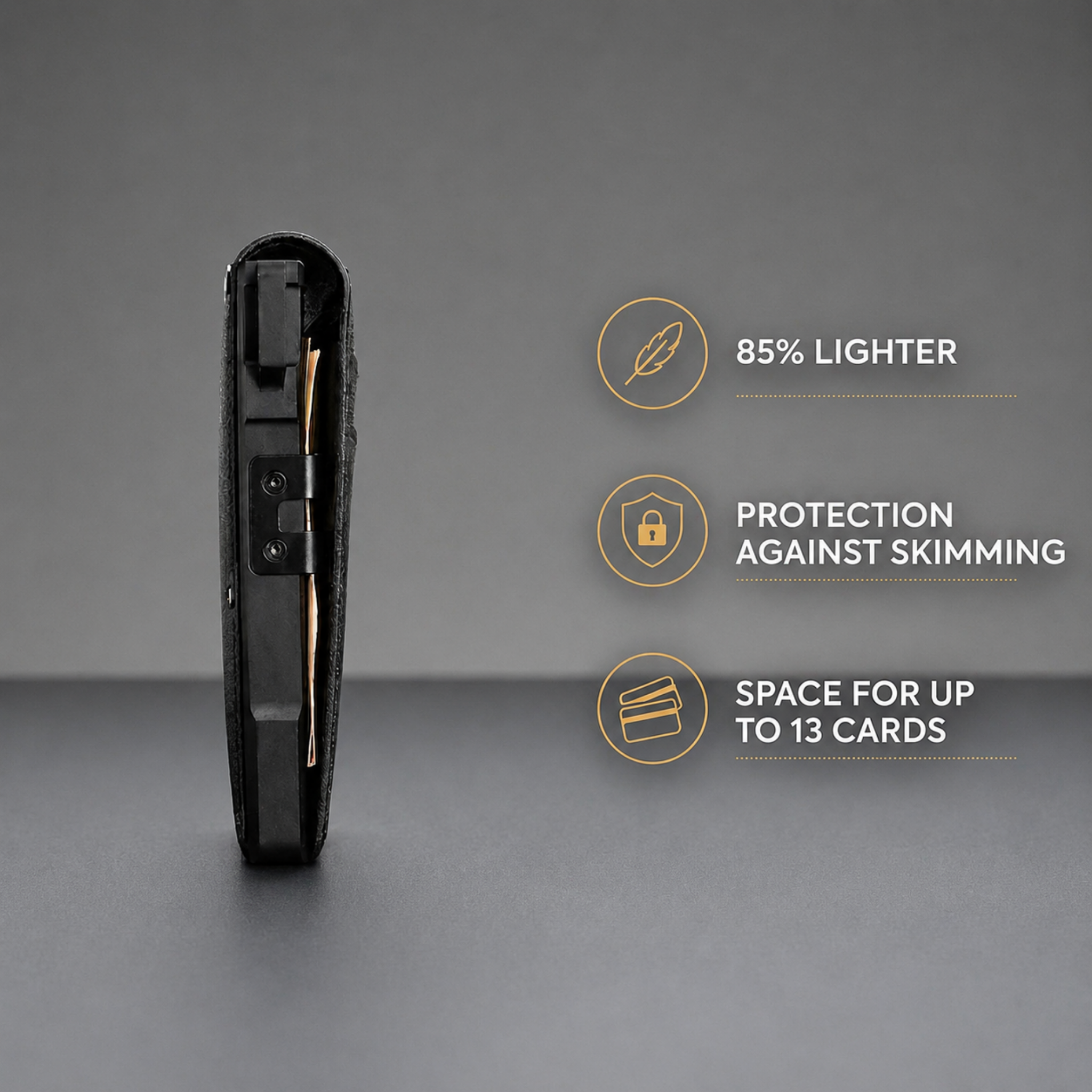 CV MagVault® Minimalist Wallet - Maximum Capacity. Minimal Footprint.